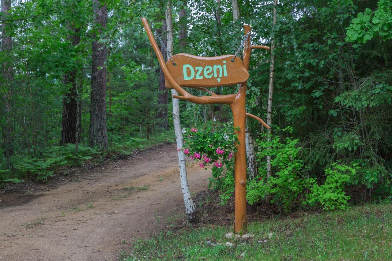 Dzeni Guest House Amatciems Luaran gambar